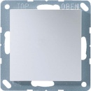 Jung blinddeksel alu compl.met steunring A 594-0 AL NIEUW