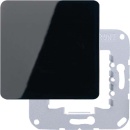 Jung blind cover bw compl.with support ring CD 594-0 SW NEW