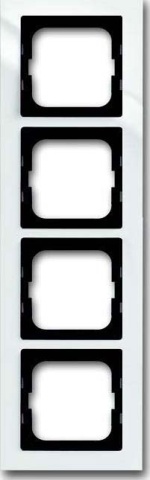 Busch-Jaeger ramka 4-krotna studio biala 1724-284 NOWOSC