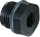 Stalen plug M40 polyamide 143552 NIEUW