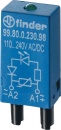 Finder RC module 110..230VAC/DC f.Fas. 94.82/83/84...