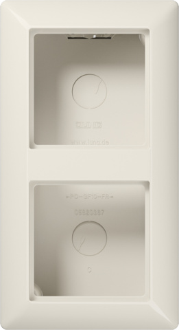 Jung AP cap 2-fold ws moulded frame AS 582 A W NEW