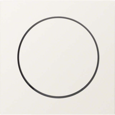 Berker centraalplaat ws/gl met regelknop 11378982 NIEUW