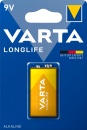 Varta Cons.Varta Batterie Longlife E E-Block, 6LR61,Al-Mn...