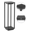 EVN Lichttechnik Solar LED Path Light 3000K antracita...