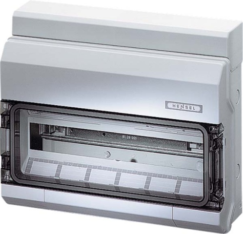 Hensel automatic enclosure 18TE 18x18mm IP54 KV 1518 NEW