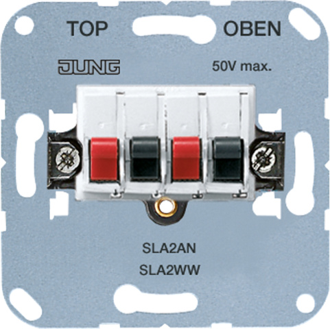 Jung Lautsp.-Anschlussdose aws 25V SLA 2 WW NEU