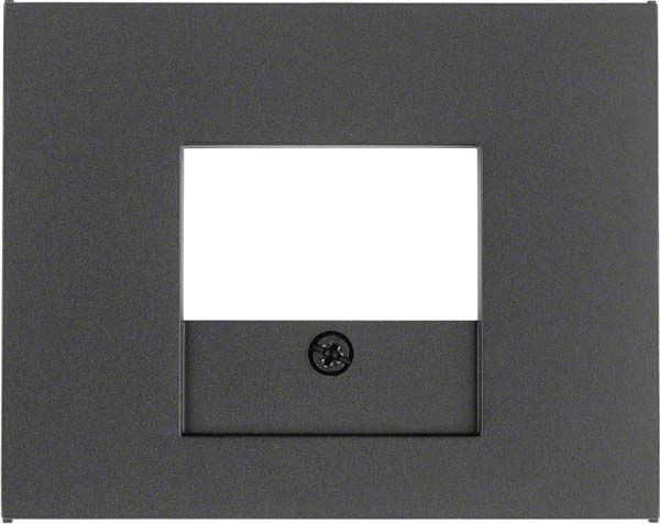 Berker centre plate anthracite matt 10357006 NEW