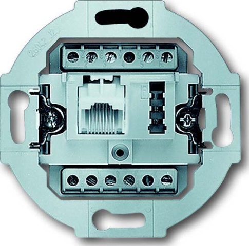 Busch-Jaeger UAE socket insert UAE8(6)TAE6F+N UAE 86TAE 6 F+N NEW