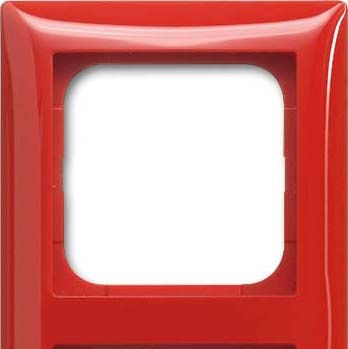 Busch-Jaeger frame 2-fold red 1722-917 NEW