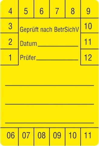 Etichette di test Fluke 60x40mm FTC00001280D(VE250) NUOVO