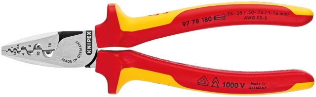 Knipex-Werk Krimptang 180mm 97 78 180 NIEUW