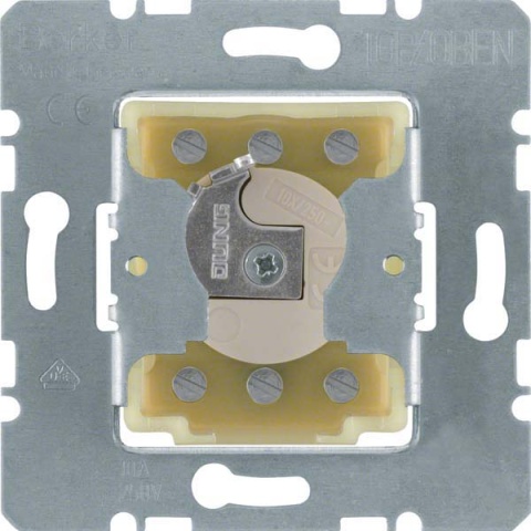 Interruptor de llave Berker de 2 polos f.Prof. medio cilindro 382210 NUEVO