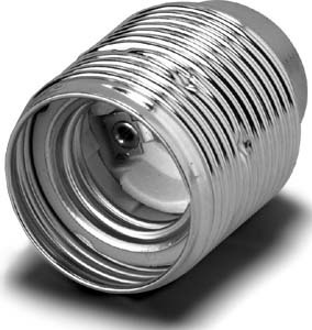 Houben Fassung E27 Met,vz,Agw,M10x1 102840 NEU