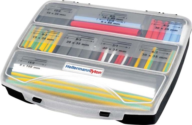 HellermannTyton Krimpkousenset ShrinKit 321 u-Basic 380-03005 NIEUW