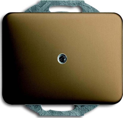 Busch-Jaeger Central plate brz Blind cover 1742-21 NEW