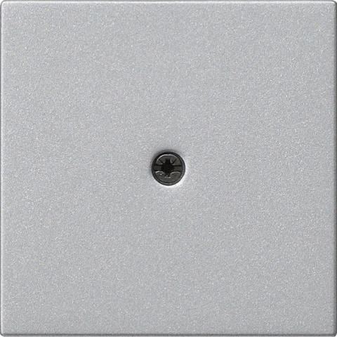 Gira central pl. cord outlet, aluminium System55 027426 NEW