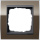 Gira cover frame 1gang clear brown 0211768 NEW