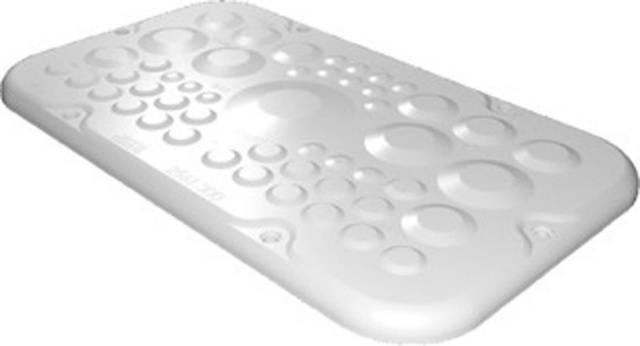 Rittal SZ Placa de brida de plástico tamaño 1 AX 2561.300 NUEVO