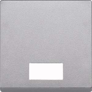 Merten rocker symbol window aluminium rectangular 433860 NEW