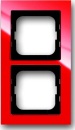 Busch-Jaeger Rahmen 2-fach rot 1722-287 NEU