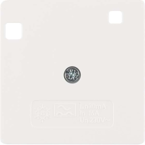 Berker Zentralstück pws/gl f.FI-Schutzschalter 149609 NEU