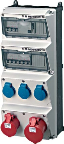 Mennekes socket outlet combination AMAXX 940005 NEW