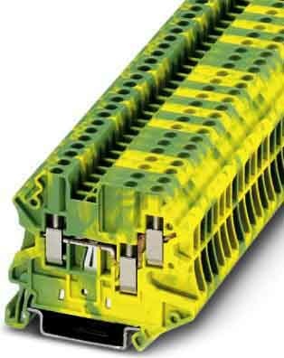 Phoenix Contact Doorgangsklemmenblok UT 2.5-TWIN-PE NIEUW