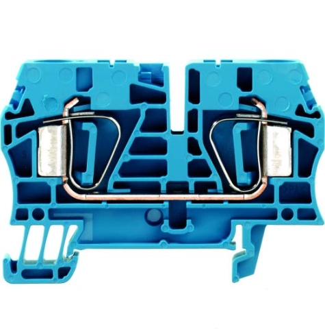 Weidmüller Durchgangsklemme 6qmm bl ZDU 6 BL NEU