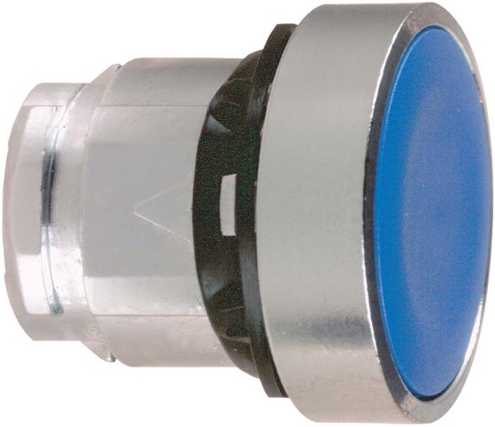 Schneider Electric Pushbutton flat, bl ZB4BA6 NEW