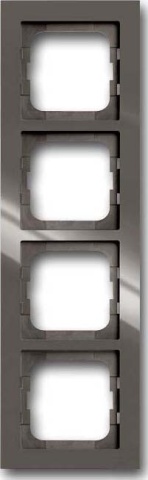 Busch-Jaeger rama 4-krotna szara 1724-291 NOWOSC