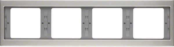 Berker frame 4f. eds horizontal 13837004 NEW