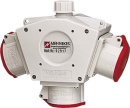 Mennekes DELTA-BOX 3xCEE16A,5P,400V 92917 NEU