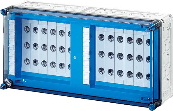 Hensel NZ behuizing 12x3x63A,D02,E18 Mi 3435 NIEUW