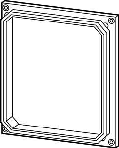 Eaton (Moeller) Coperchio della custodia CI 187,5x250x50 mm D150-CI23 NUOVO