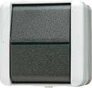 Jung Wippschalter Aus 2-pol. 802 W NEU
