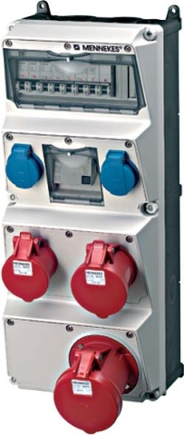 Mennekes socket outlet combination AMAXX 940010 NEW