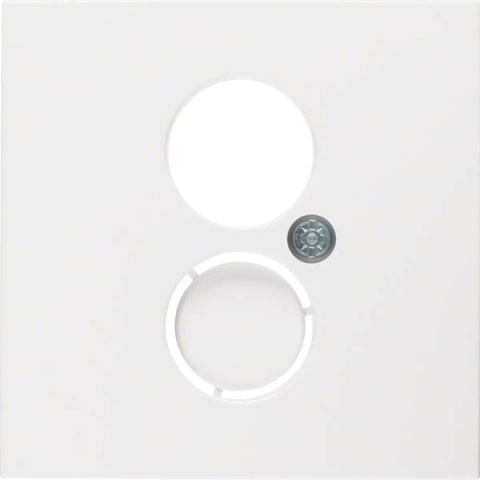 Berker centre plate pws f.loudspeaker sockets 11961909 NEW