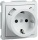 Elso Steckdose reinweiß 205214 NEU