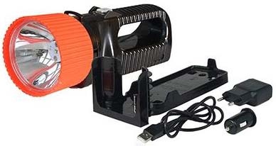 Witte+Sutor LED spotlight 230V/12-24V, sw/rt 442181 NEW