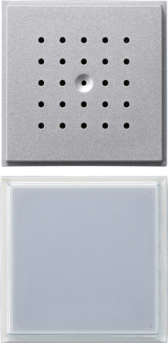 Posto esterno Gira in alluminio da incasso, 1 presa 126065 NUOVO