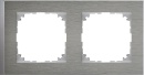 Merten M-Pure, cadre décoratif, double, acier...