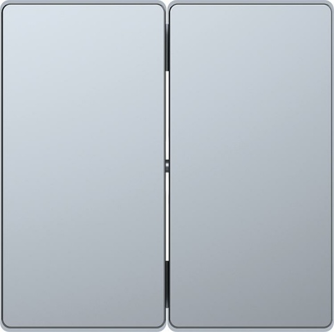 Merten rocker switch for series switchtral System Design stainless steel NEW