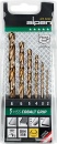 Alpen HSS-Co twist drill set 6-piece DIN 338 RN NEW