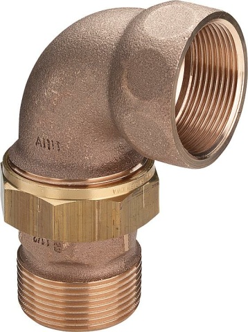 Viega Rotguss Winkelverschraubung Typ 3088 flachdichtend ixa DN25(1"") NEU