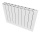 Fondital aluminium radiator Electric E-Blitz Core 2000Watt, RAL 9010 NIEUW