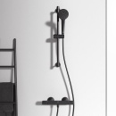 Ideal Standard Brause-Set Standard Idealrain 600 mm, 1 Strahlart schwarz matt NEU