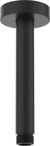 Tubo di collegamento a soffitto Ideal Standard Idealrain 150 mm nero opaco NUOVO