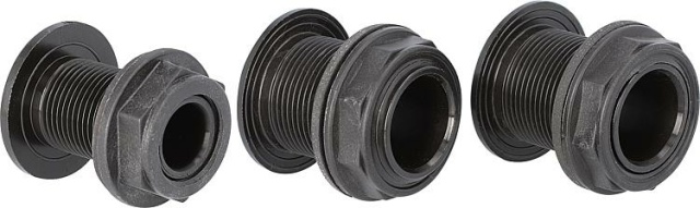 Anschluss-Kit für Regenwassertank, 2x11/2"" und 3/4"", 1500l-3000l NEU