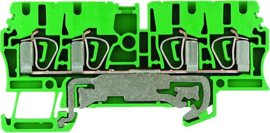 Weidmüller Schutzleiterklemme 2,5qmm gn/ge ZPE 2.5/4AN NEU